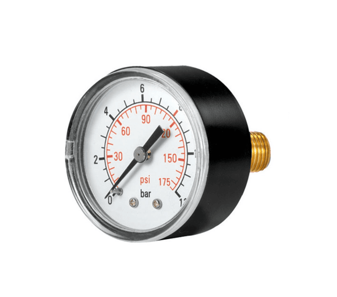 Hovedbilde Manometer 0-6 bar senter bak